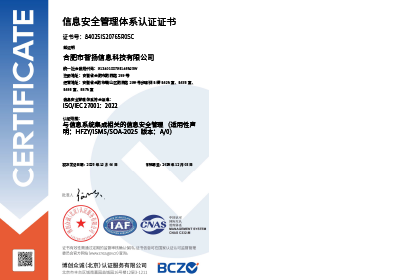 ISO 27001认证